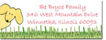 Blue Mug Designs Return Address Labels - Dog House (BTL-105)