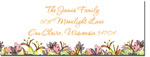 Blue Mug Designs Return Address Labels - Flower Box (BTL-107)