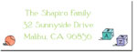 Blue Mug Designs Return Address Labels - Boy Bassinet (BTL-305)