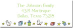 Blue Mug Designs Return Address Labels - Boy Cradle (BTL-802)