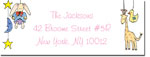 Blue Mug Designs Return Address Labels - Girl Mobile (BTL-804)