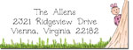 Blue Mug Designs Return Address Labels - Girl Hammock (BTL-827)
