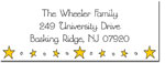 Blue Mug Designs Return Address Labels - Boy High Chair (BTL-867)