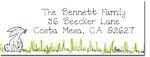 Blue Mug Designs Return Address Labels - Baby Girl Family Tree (BTL-886)