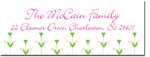 Blue Mug Designs Return Address Labels - Heart Sprigs (BTL-896)