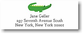 Boatman Geller Address Labels - Alligator (16536)