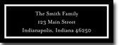 Boatman Geller Holiday Address Labels - Classic Black (20536)