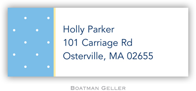 Boatman Geller - Custom Address Labels (Swiss Dot) (375A+P04+A19)