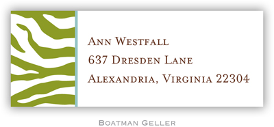 Boatman Geller - Custom Address Labels (Zebra) (395A+P01+A17)