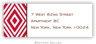 Boatman Geller - Custom Address Labels (Mod Diamond) (565A+P05+A14)