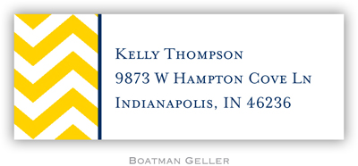 Boatman Geller - Custom Address Labels (Chevron) (575A+P08+A03)