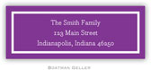 Boatman Geller Address Labels - Classic Plum (21523)