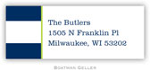 Boatman Geller - Custom Address Labels (Awning Stripe) (385A+P03+A12)