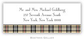 Address Labels by Boatman Geller - Town Plaid (Holiday)