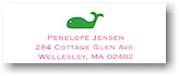 Boatman Geller Address Labels - Whale