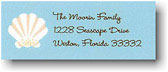 Boatman Geller Holiday Address Labels - Seashell (#17536)