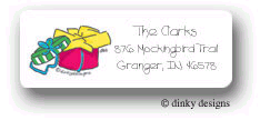 Dinky Designs Holiday Cards - Packages Tied Up