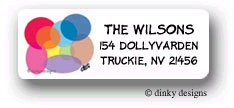 Dinky Designs Holiday Cards - Seasonal Stripes