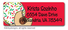 Dinky Designs - Holiday Address Labels (Christmas cookies) (RA-822C-02)