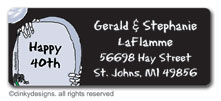 Dinky Designs - Holiday Address Labels (R.I.P. Remember it's a Party) (RA-850R)