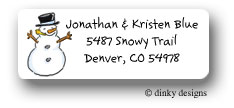 Dinky Designs Holiday Cards - Snowman & Mittens