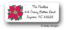 Dinky Designs Address Labels - Merry topiary (RASH-017M-01)