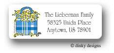 Dinky Designs Address Labels - Festive bag (RASH-018F-02)