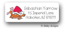 Dinky Designs Address Labels - Crab (RASH-120S-01)
