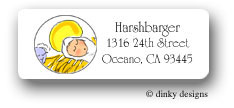 Dinky Designs Address Labels - Baby Jesus (RASH-126B)