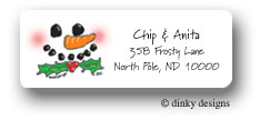 Dinky Designs Address Labels - Happy frosty (RASH-141H-01)