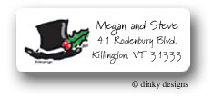 Dinky Designs Address Labels - Hat from frosty (RASH-141H-02)