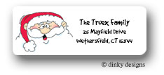 Dinky Designs Address Labels - Jolly ol' St. Nick (RASH-142J)