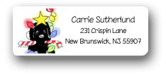 Dinky Designs Address Labels - Happy Newfoundland (RASH-155H)