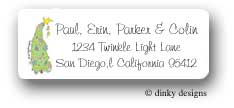 Dinky Designs Address Labels - Pretty Tree (RASH-304P)