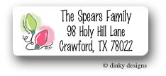 Dinky Designs Address Labels - Lights for the holidays (RASH-307L)
