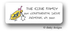 Dinky Designs Address Labels - Dreidel (RASH-308M-02)