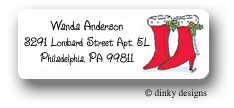 Dinky Designs Address Labels - Go-go Christmas (RASH-316G)