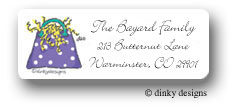 Dinky Designs Address Labels - Packages, purple (RASH-412P-03)