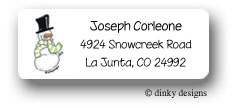 Dinky Designs Address Labels - Chilly willy (RASH-413C-03)