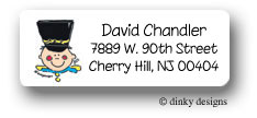 Dinky Designs Address Labels - Cadet Charlie (RASH-413C-05)
