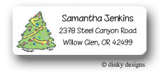 Dinky Designs Address Labels - Cozy tree (RASH-413C-07)