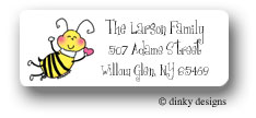 Dinky Designs Address Labels - "Bee" Mine (RAV-094B)