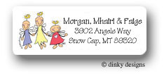Dinky Designs Address Labels - Angels on earth (RAV-100A)
