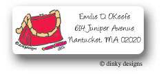 Dinky Designs Address Labels - Café purse (RAV-321C)