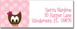 I'm Inkpressed Return Address Labels - Owl (Holiday Papers #RAL-1202)