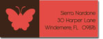 I'm Inkpressed Return Address Labels - Mariposa (Holiday Papers #RAL-1208)