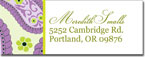 I'm Inkpressed Return Address Labels - Paisley Lilac (Holiday Papers #RAL-1210)