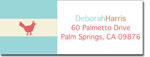 I'm Inkpressed Return Address Labels - Birdy Stamp (Holiday Papers #RAL-1221)