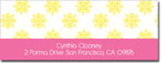 I'm Inkpressed Return Address Labels - Lemon Emblem (Holiday Papers #RAL-1226)