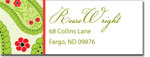 I'm Inkpressed Return Address Labels - Paisley (Holiday Papers #RAL-1249)